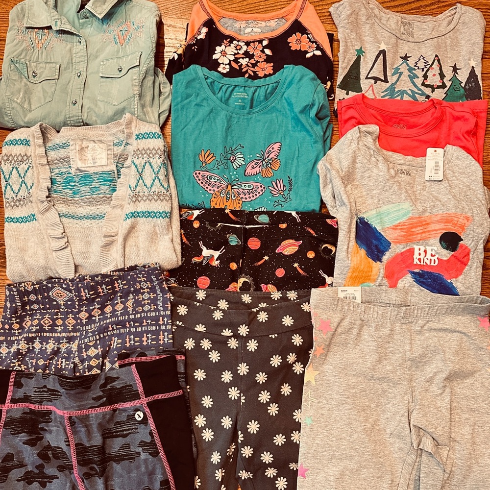 Girls 12/14 Clothing Bundle of 12